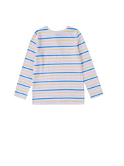 Camiseta larga rayas múltiples