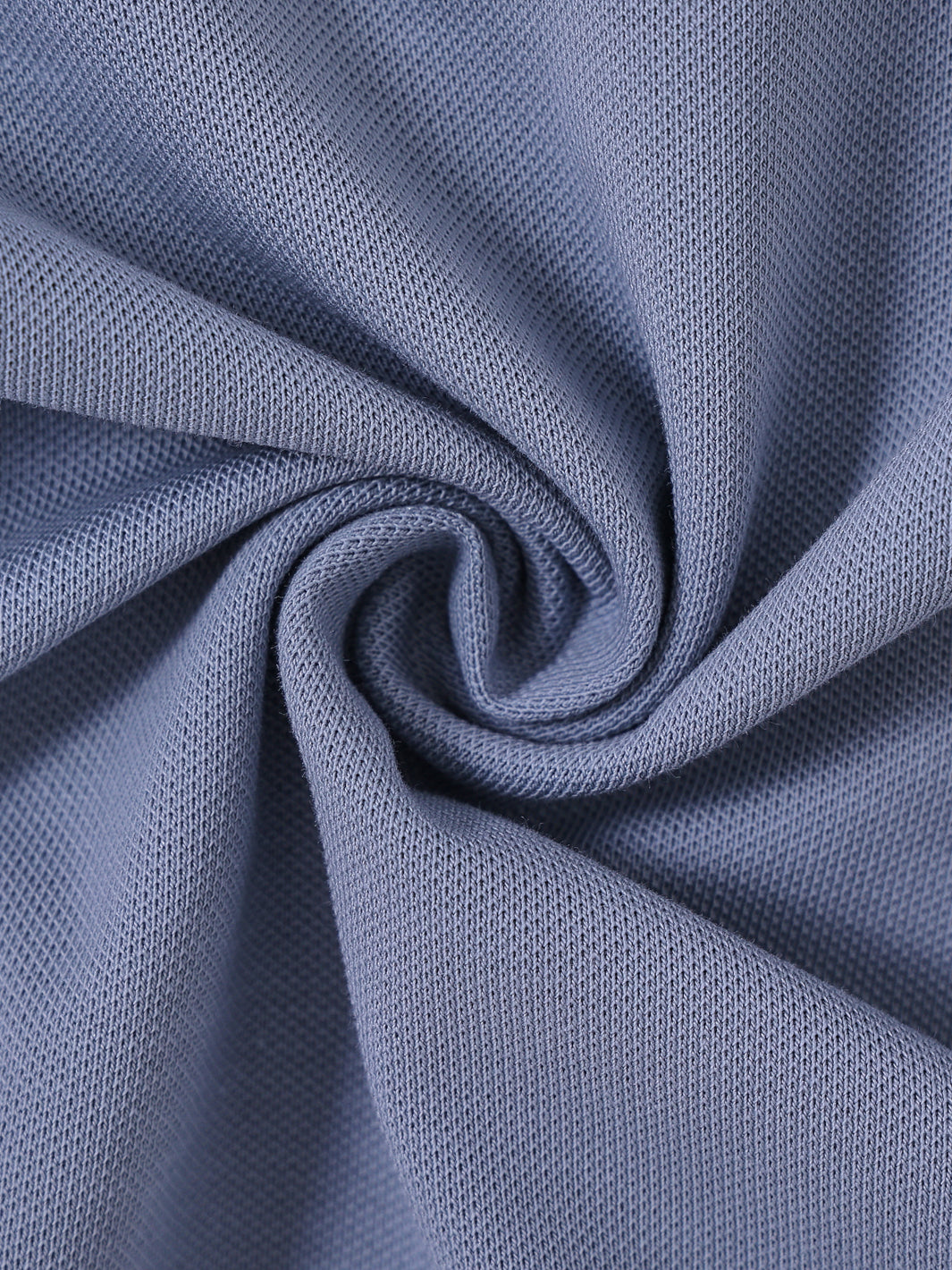 Top de manga larga con estampado lateral - Azul Piedra