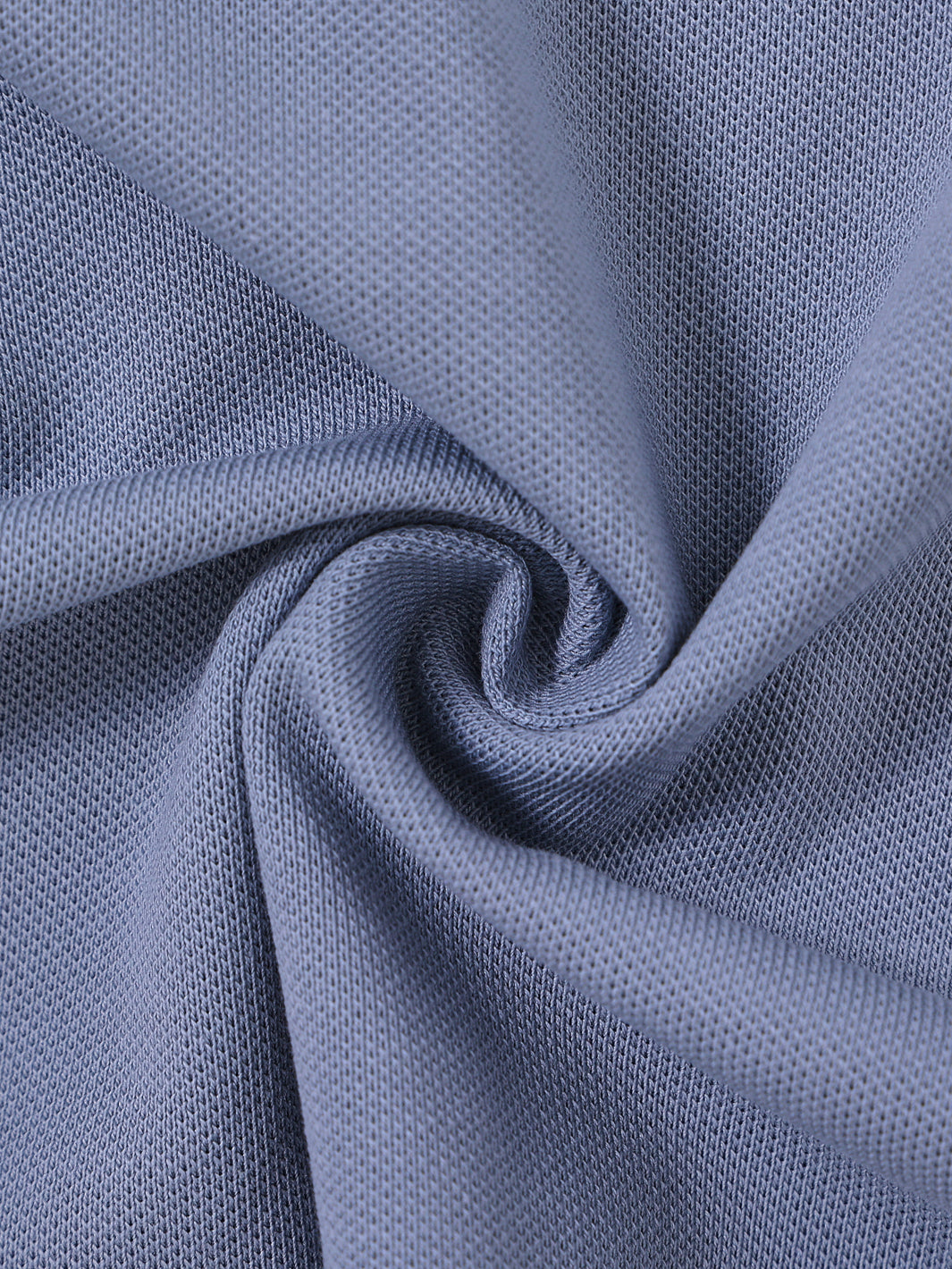 Top de manga corta con estampado lateral - Azul Piedra