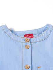 Solid Stitching Shirt