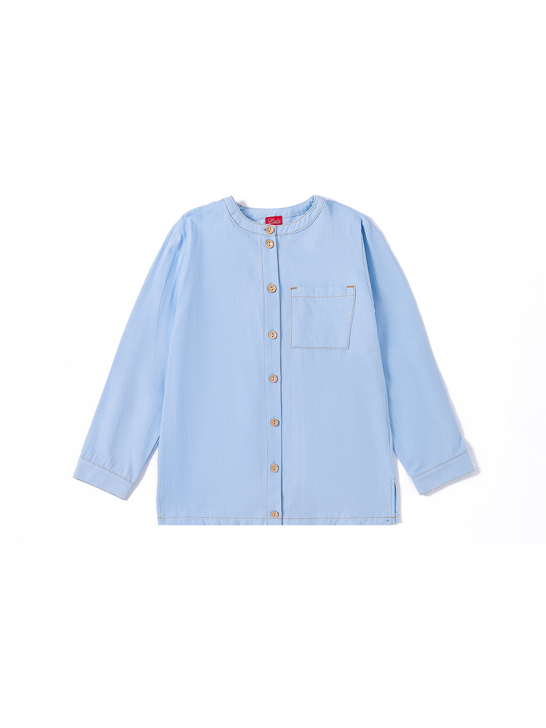 Solid Stitching Shirt