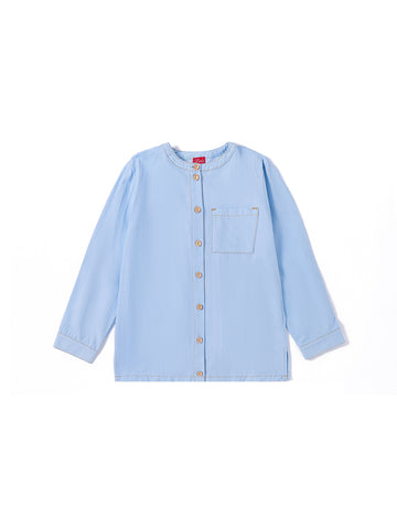 Solid Stitching Shirt