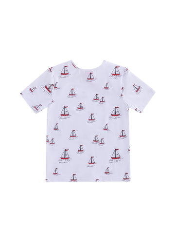 All Over Boat Short Sleeve T-shirt