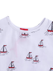 All Over Boat Short Sleeve T-shirt