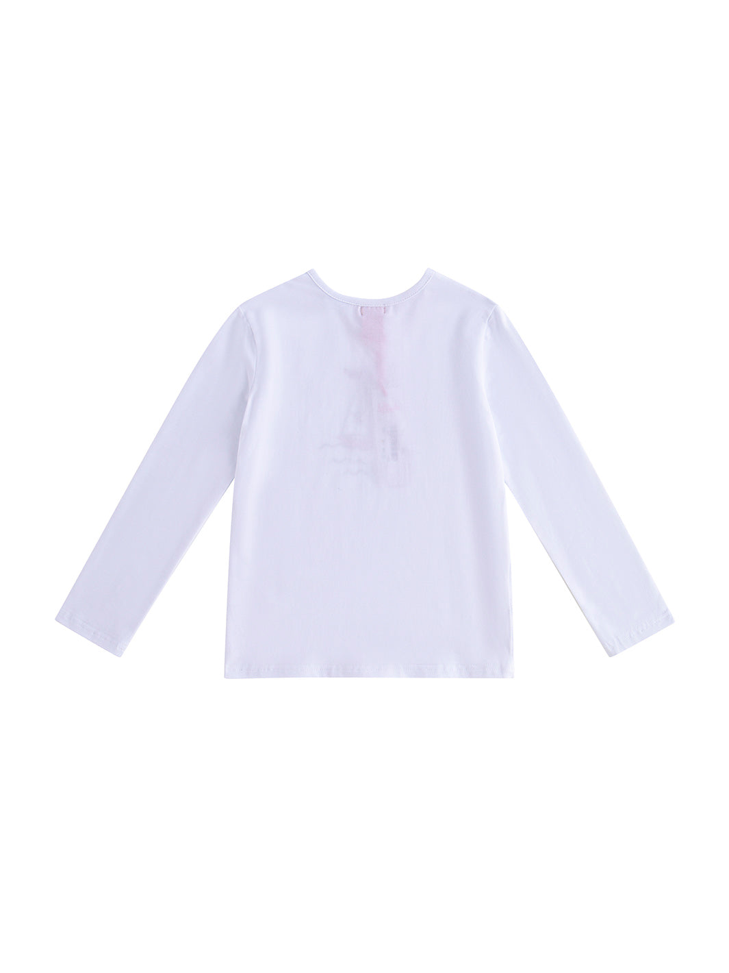Camiseta de manga larga con barco grande