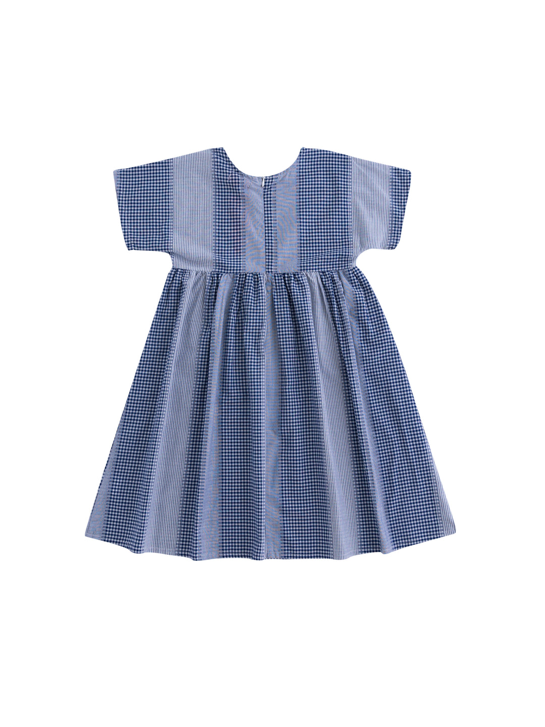 Patchwork Gingham Dress
