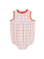 Baby Square Print Romper