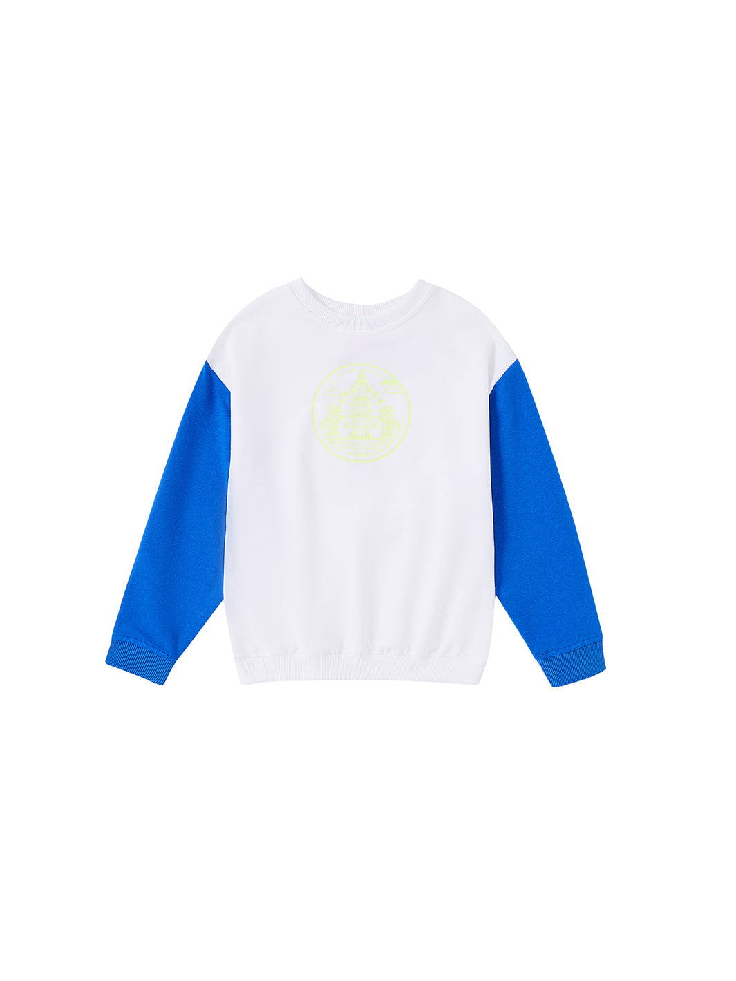 Top con estampado central a rayas