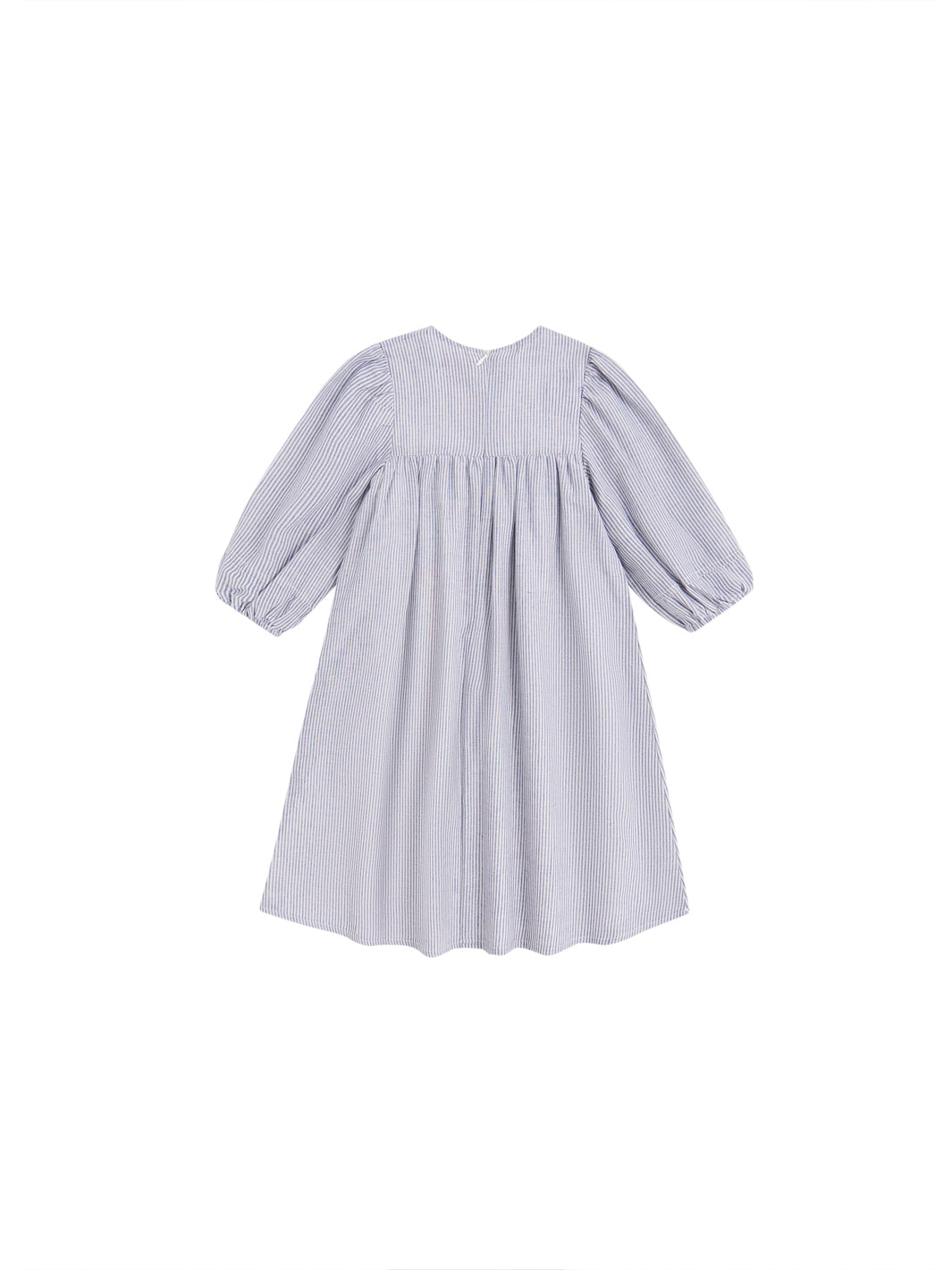 Vestido de lino a rayas