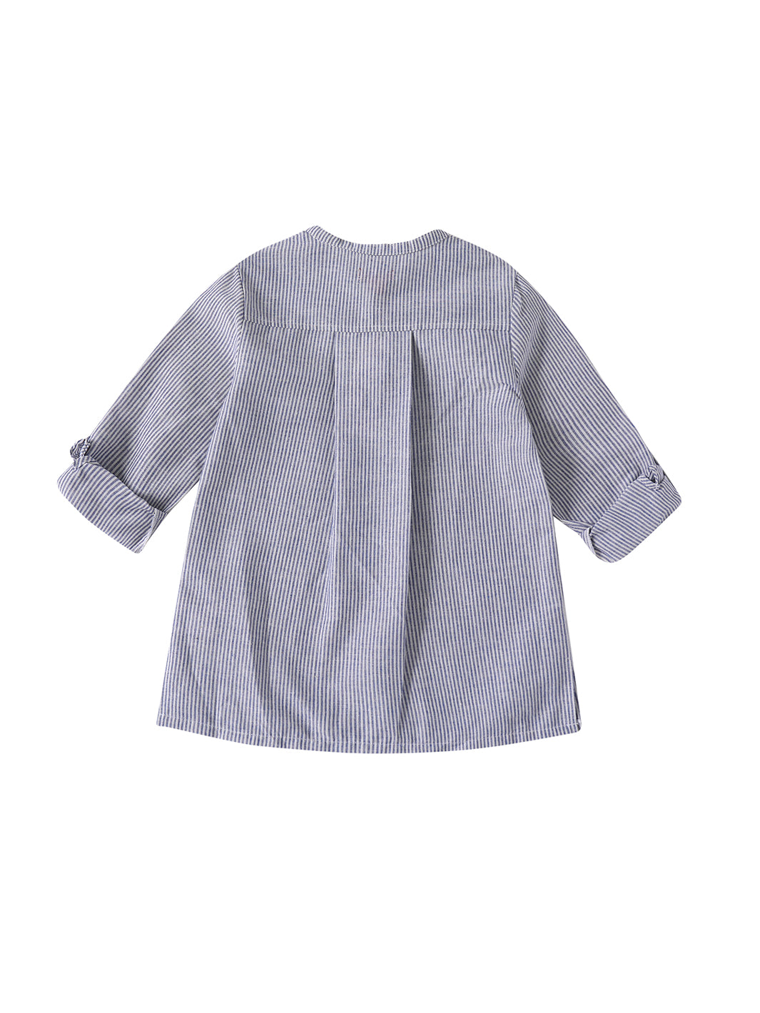 Linen Striped Shirt - Blue