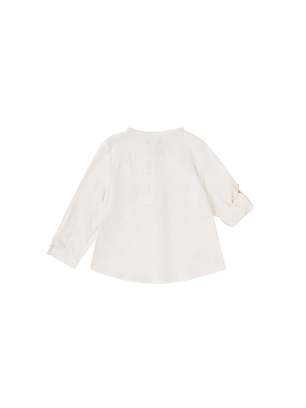 Overlap Embroidery Shirt