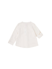 Overlap Embroidery Shirt