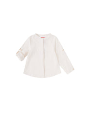 Overlap Embroidery Shirt