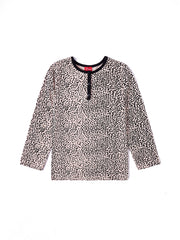 Leopard Print Long Sleeve T-shirt