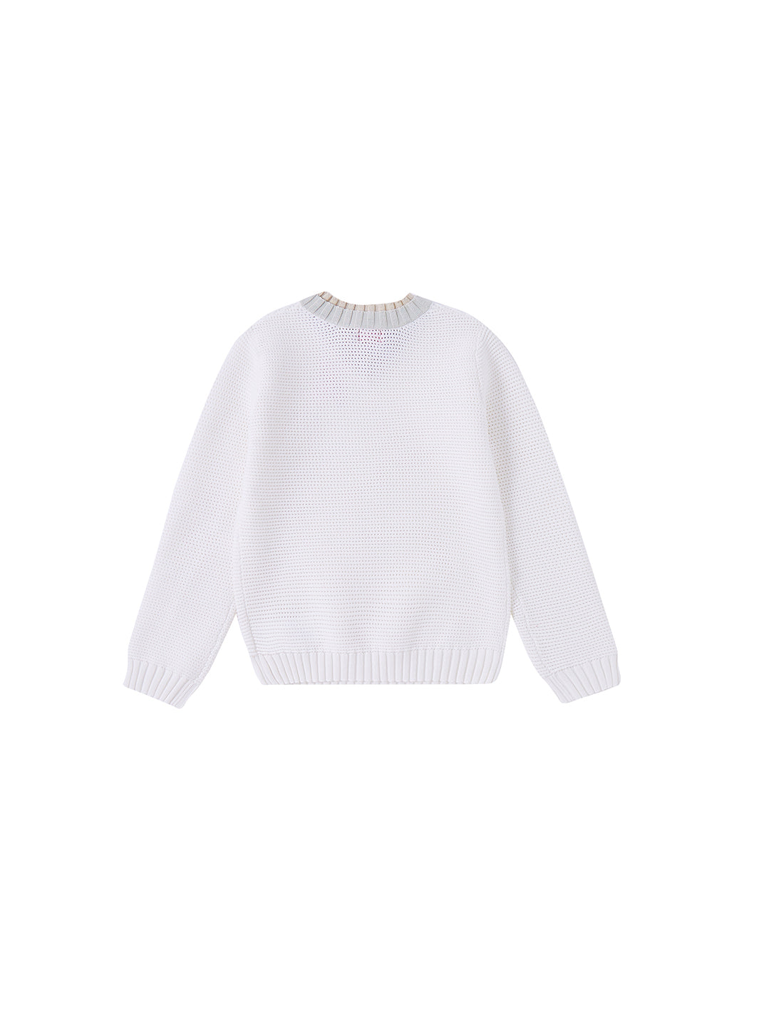Eyelet Long Sweater