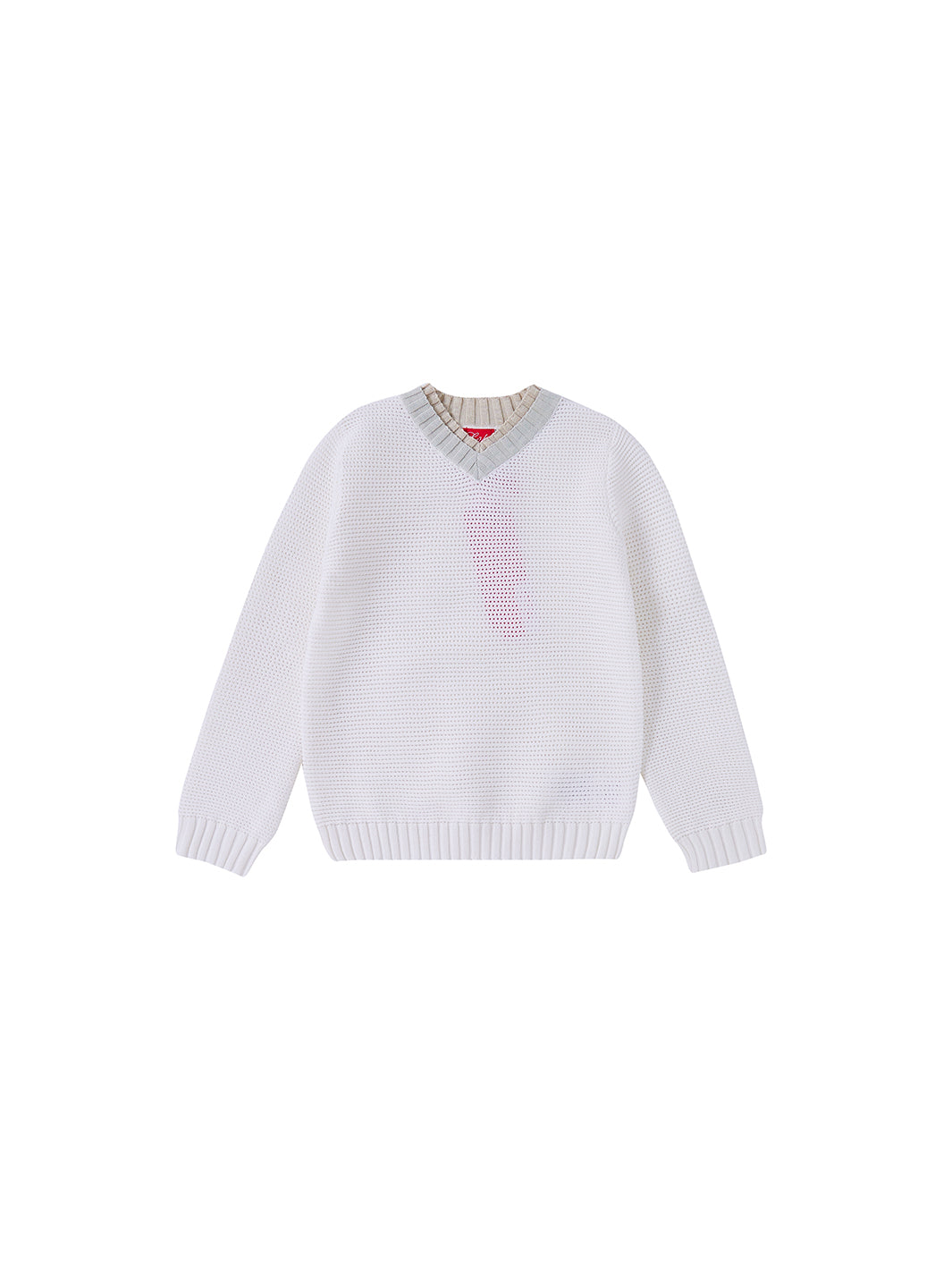 Eyelet Long Sweater