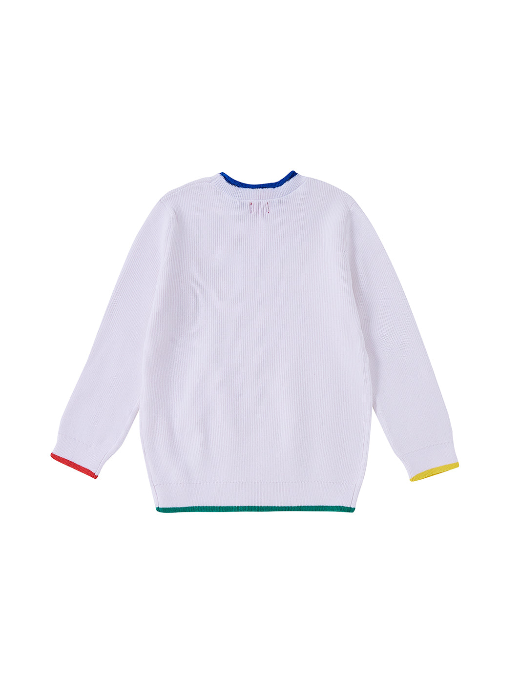 Colored Striped Combo Sweater