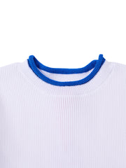Colored Striped Combo Sweater