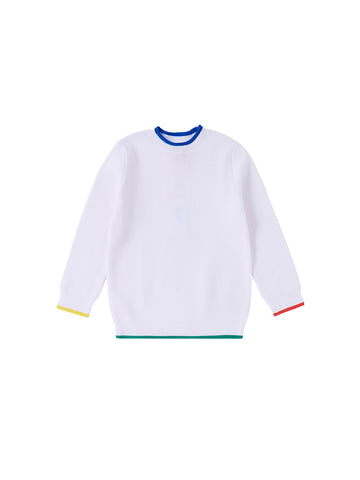 Colored Striped Combo Sweater