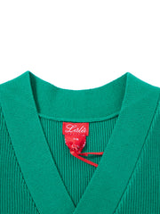 Cardigan Stripe Sweater