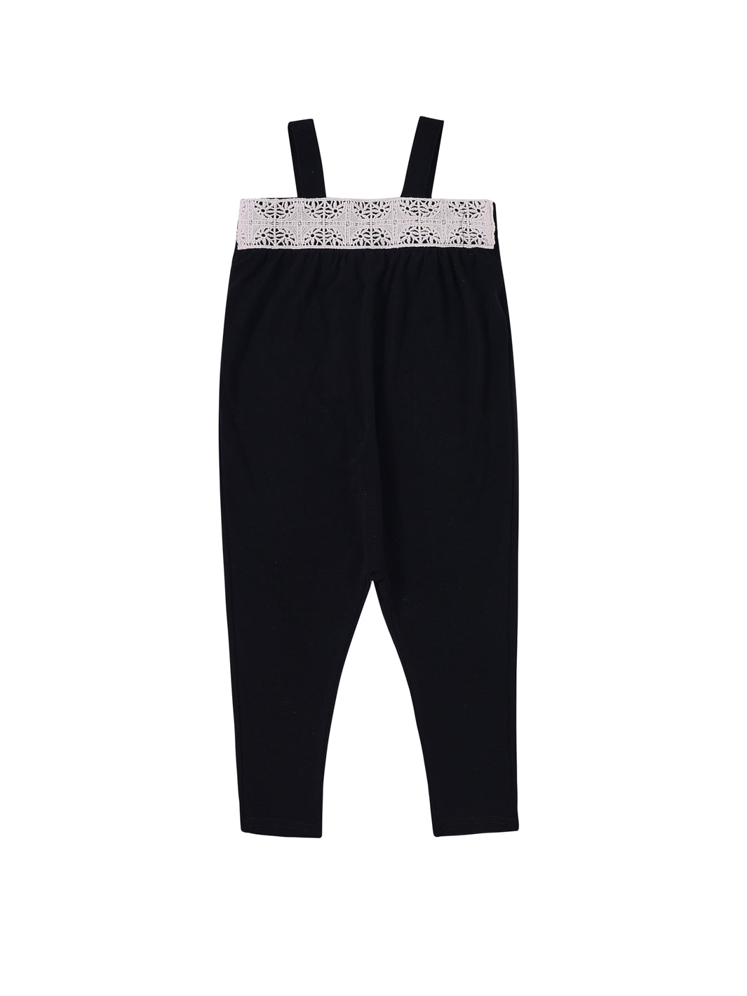 Peto de crochet para bebé - Negro