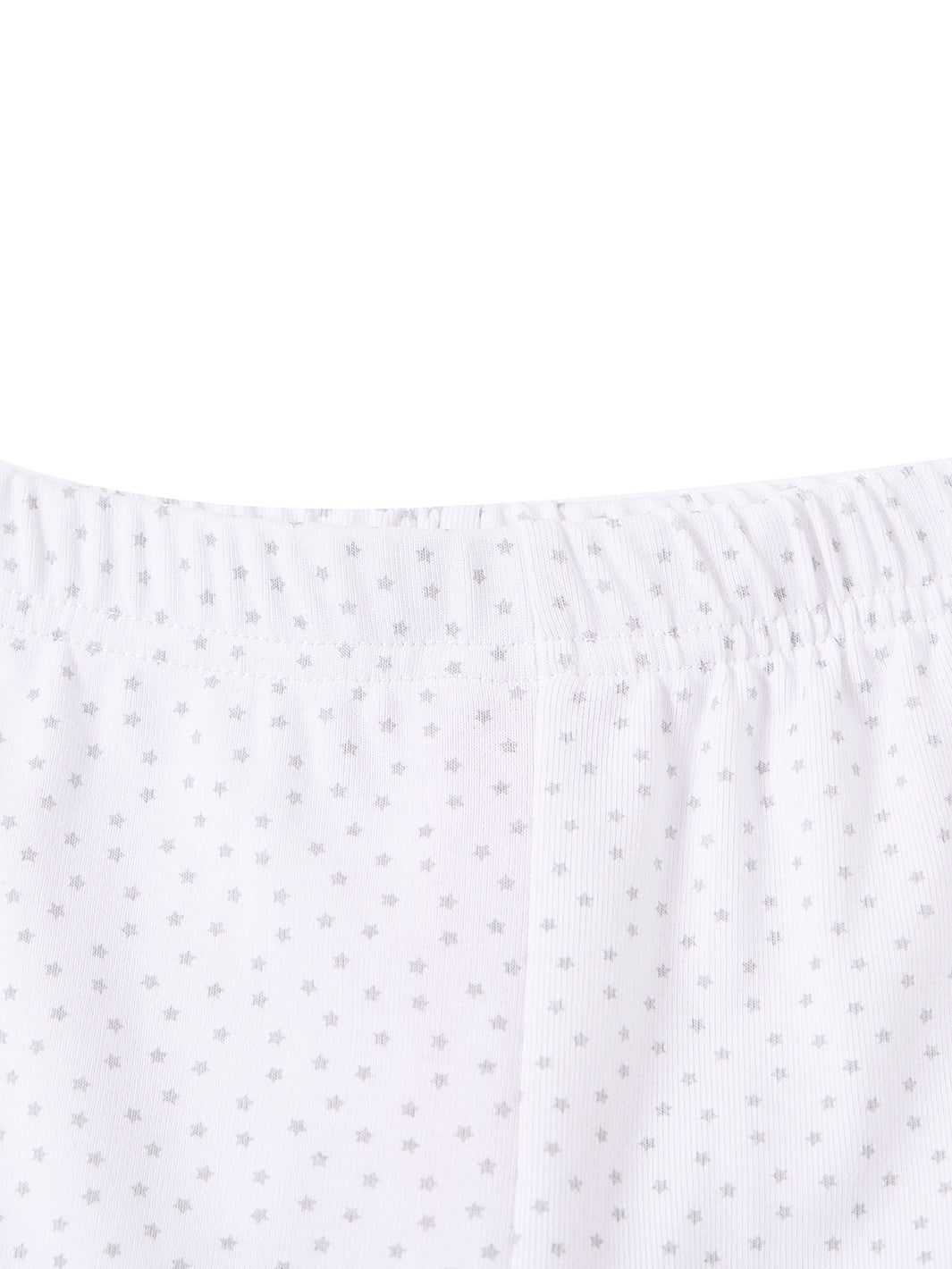 All Over Mini Star Set - White Combo Green