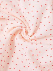 All Over Mini Heart Set - סגן פינק