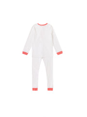 All Over Mini Heart Set - Winter white
