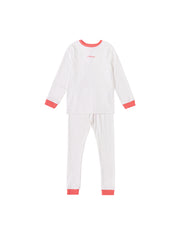 All Over Mini Heart Set - Winter white