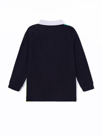 Color Block Polo