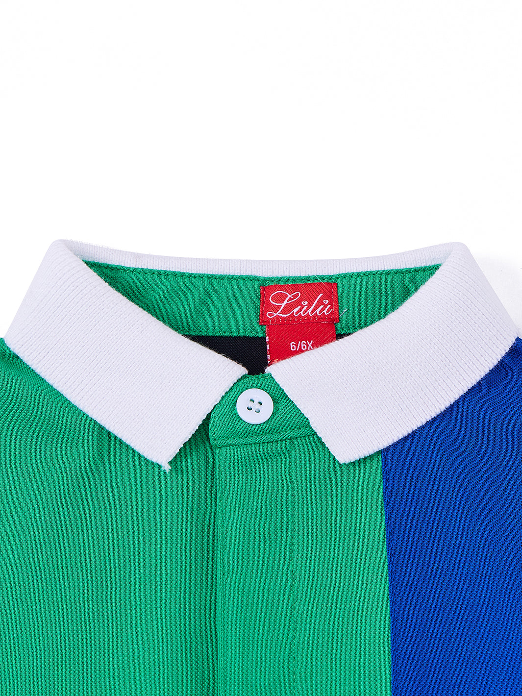 Color Block Polo