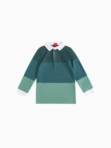 Color Block Polo