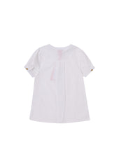 Solid Stripe Short Sleeve Shirt