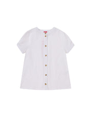 Solid Stripe Short Sleeve Shirt