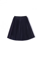 Accordion Pleated Skirt - Black