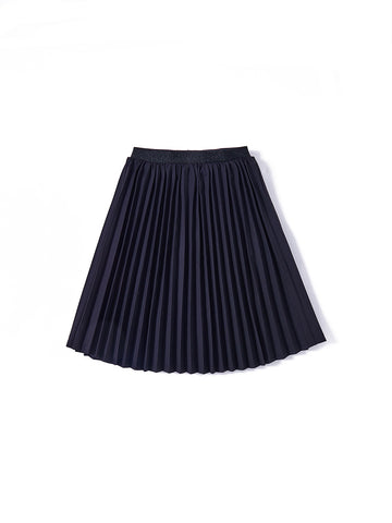 Accordion Pleated Skirt - Black