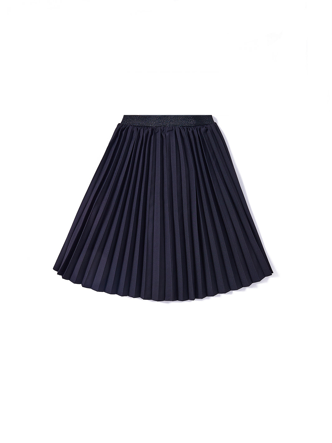 Accordion Pleated Skirt - Black – Lulu Kids Clothing