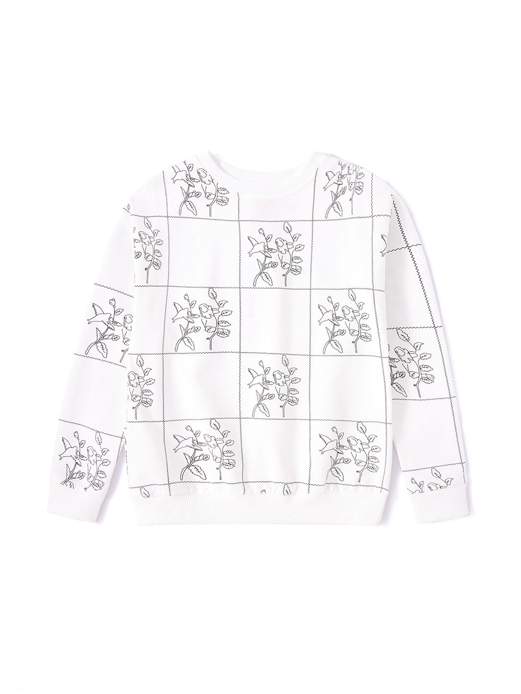 Top cuadrado con estampado floral