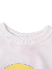 Checked Cactus Print Top - White/Yellow