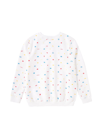 Small Symbol Print Top