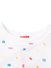 Small Symbol Print Top