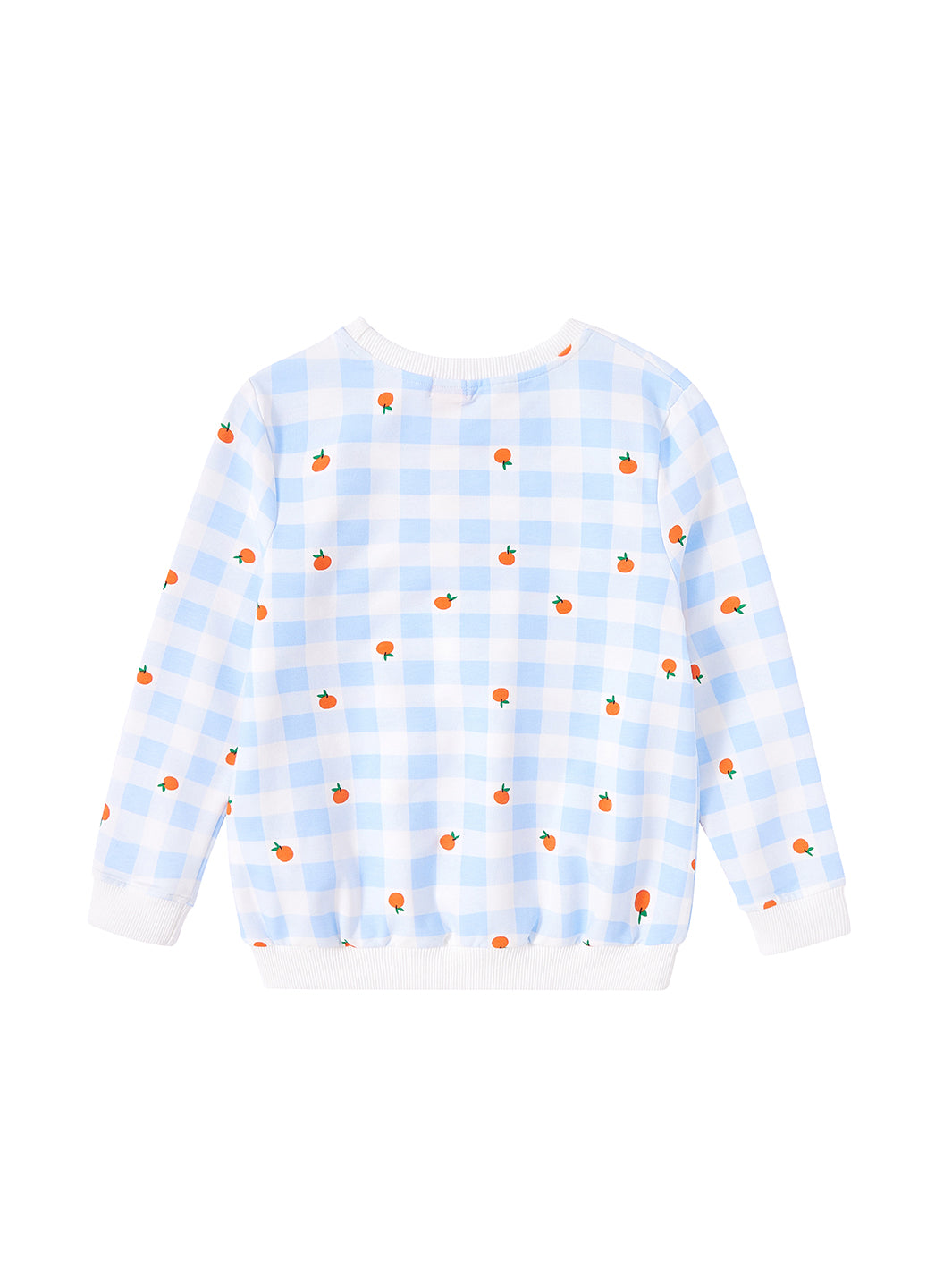 Fruit Check Print Top