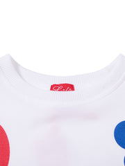 Scattered Big Print Top