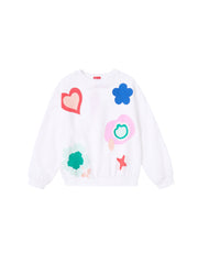 Scattered Big Print Top