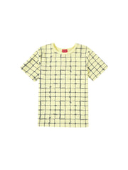 Nautical Print Short Sleeve T-shirt - Baby Yellow