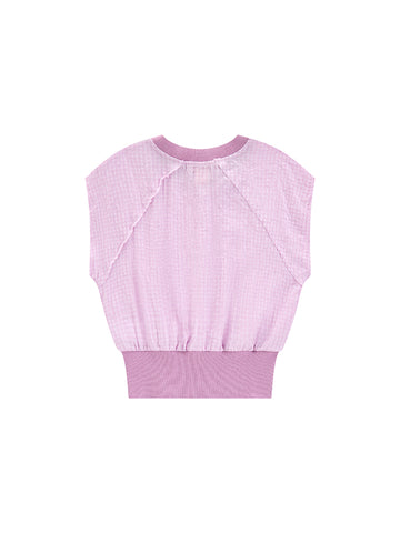 Gingham Vest