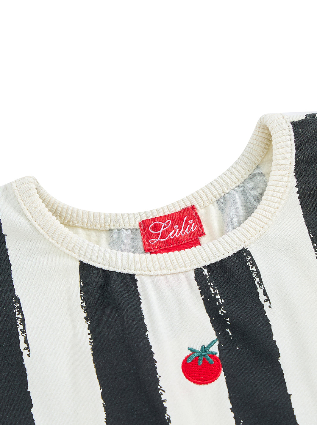 Painted Striped Short Sleeve T-shirt