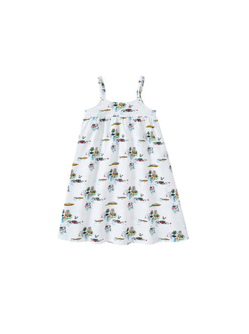 Boat Print Jumper - White