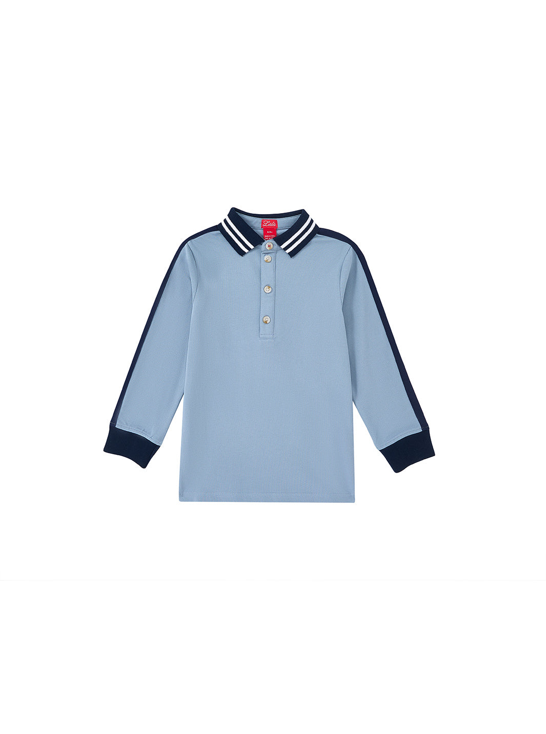Thick Stripe Sleeve Polo