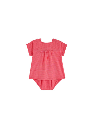 Baby Mini Gingham Set